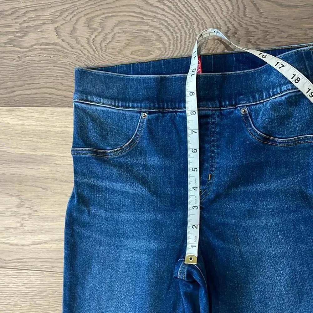 SPANX Distressed Skinny Jean Leggings Size Small